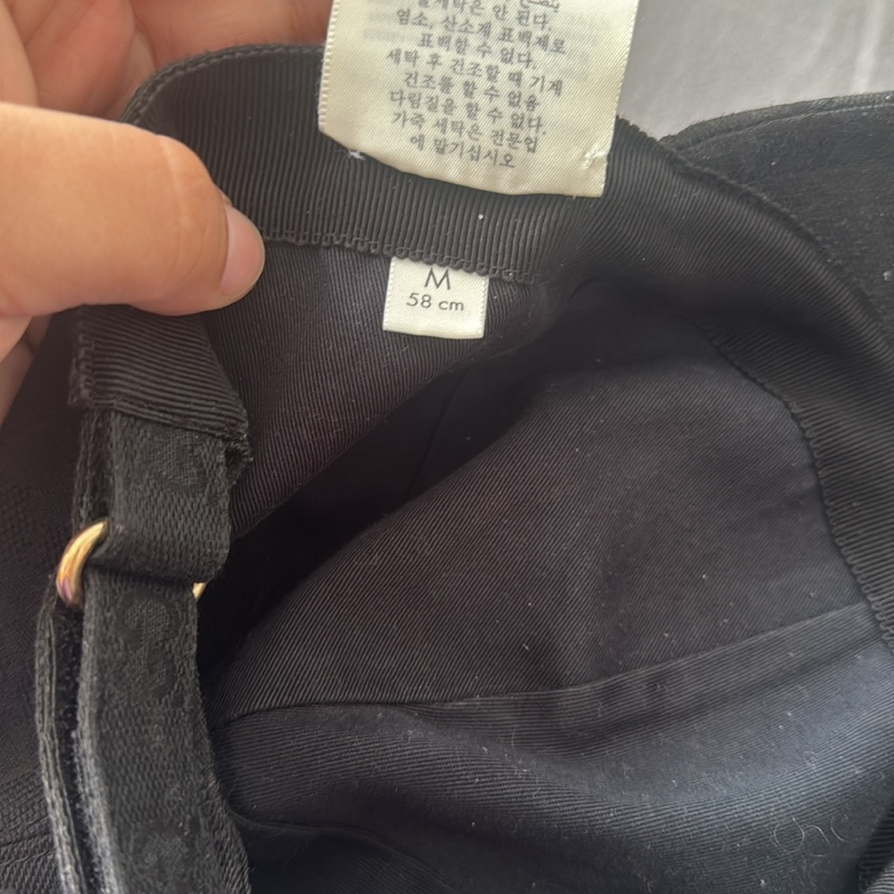 Gucci gg canvas baseball cap - Picture 6 of 6